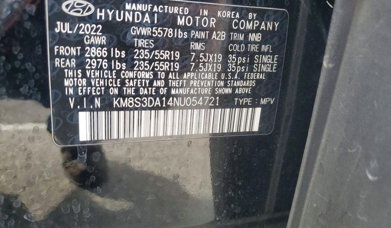
								Hyundai Santa Fe Hybrid full									