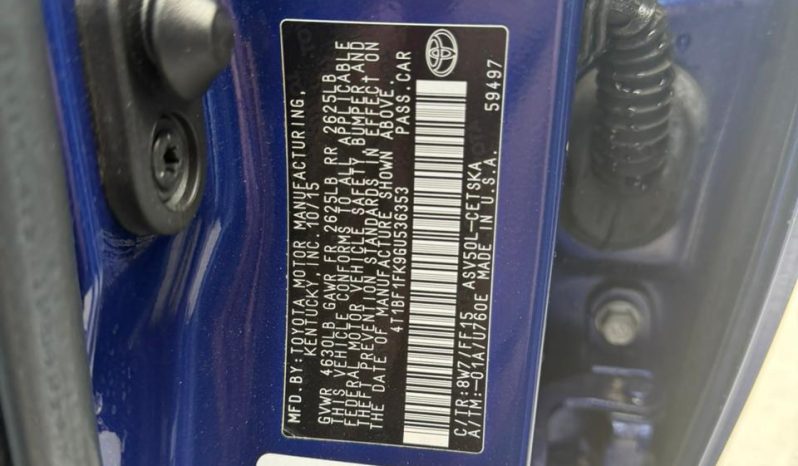 
								2016 Toyota Camry full									