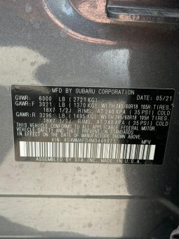 
										2021 Subaru Ascent, Premium full									