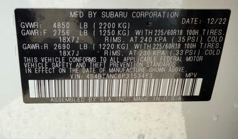 
								2023 Subaru Outback, Limited full									