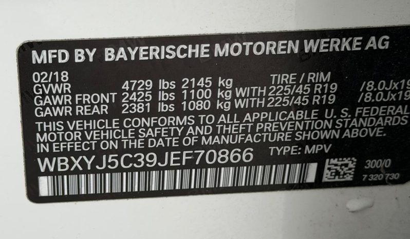 
								BMW X2 2018 full									