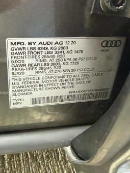 
										2021 Audi Q7 full									