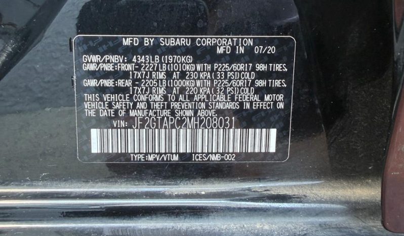 
								2021 Subaru Crosstrek full									