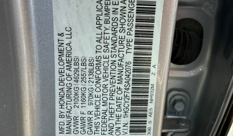 
								Honda Accord full									