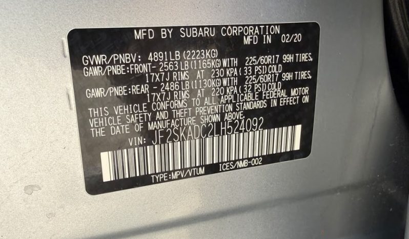 
								Subaru Forester full									