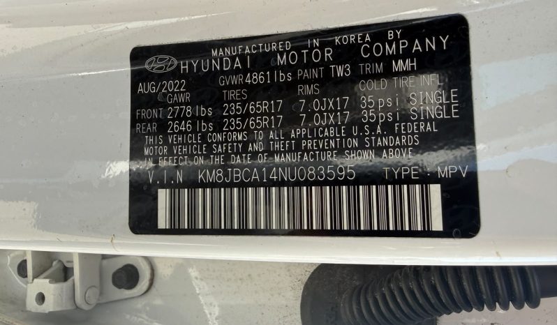 
								Hyundai Tucson Hybrid full									