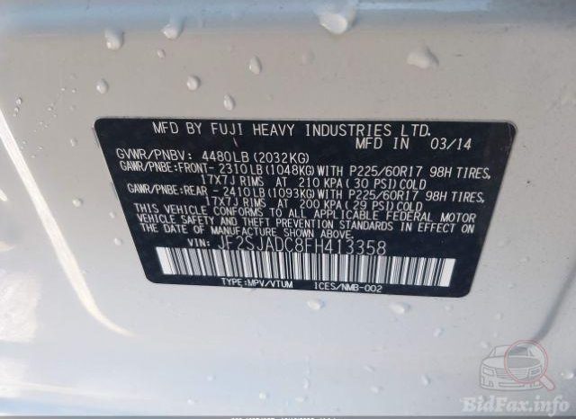 
								2014 Subaru Forester full									