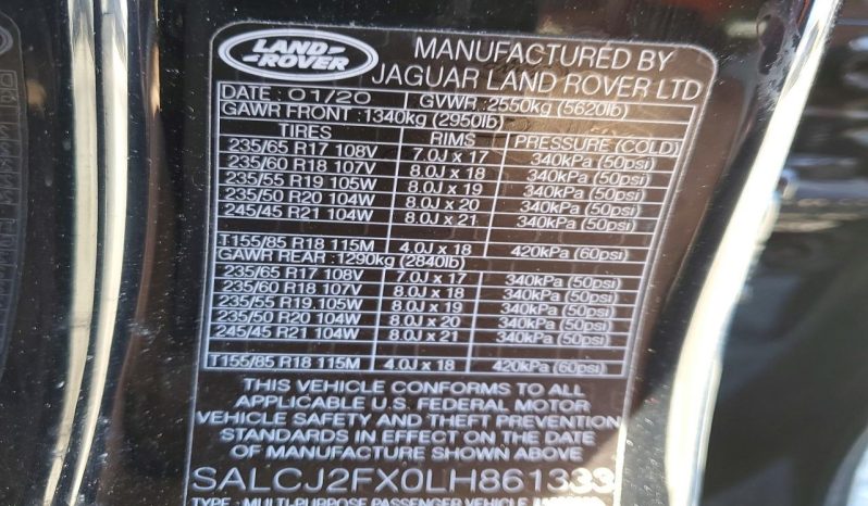 
								Land Rover Discovery Sport full									