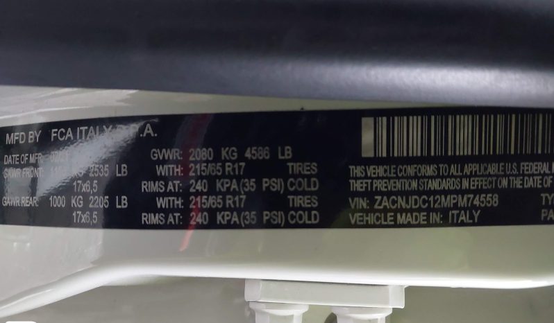 
								2021 Jeep Renegade, Trailhawk 4X4 full									