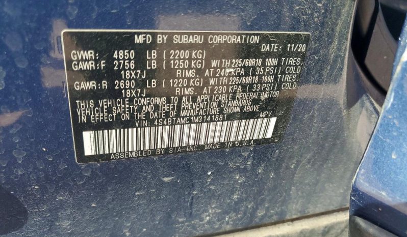 
								2021 Subaru Outback, Limited full									