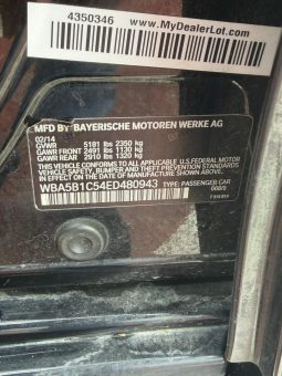 
										2014 BMW 5 Series, 535I full									