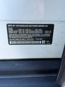 
										2019 BMW X5, Xdrive40I full									