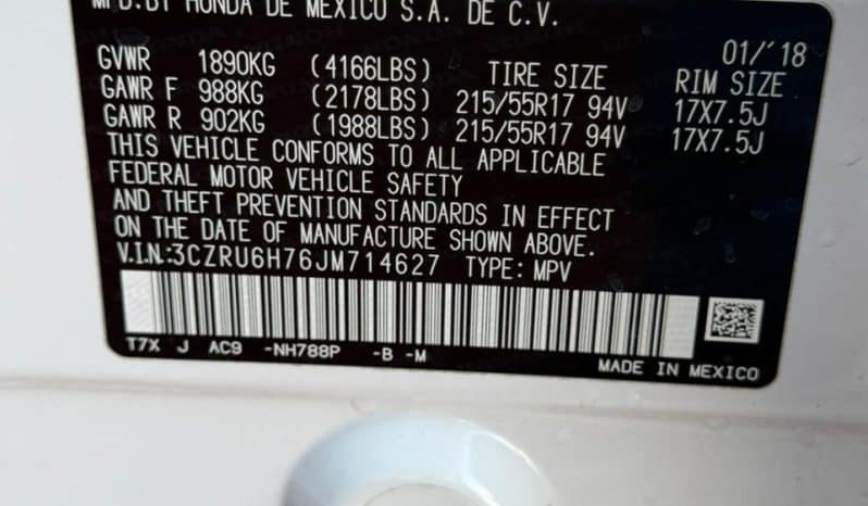 
								2018 Honda HR-V, Exl full									