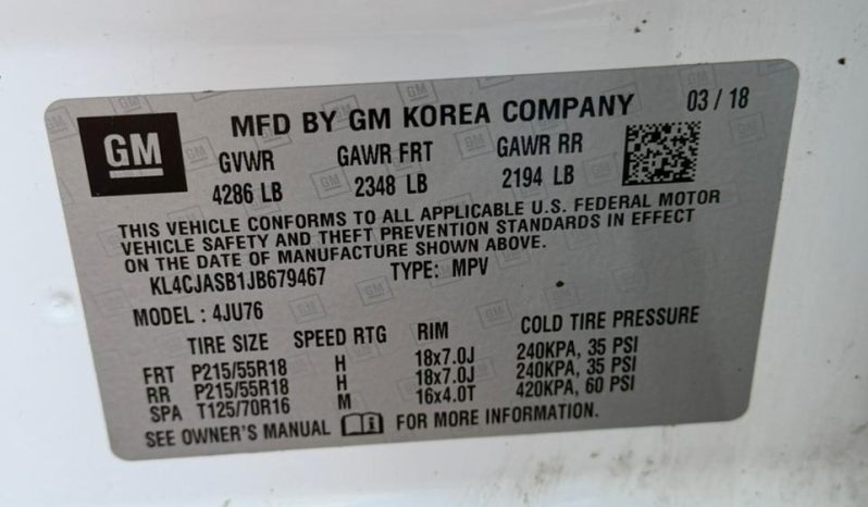 
								2018 Buick Encore FWD 4dr Preferred full									