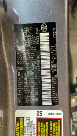 
										2023 Toyota Camry HYBRID SE full									