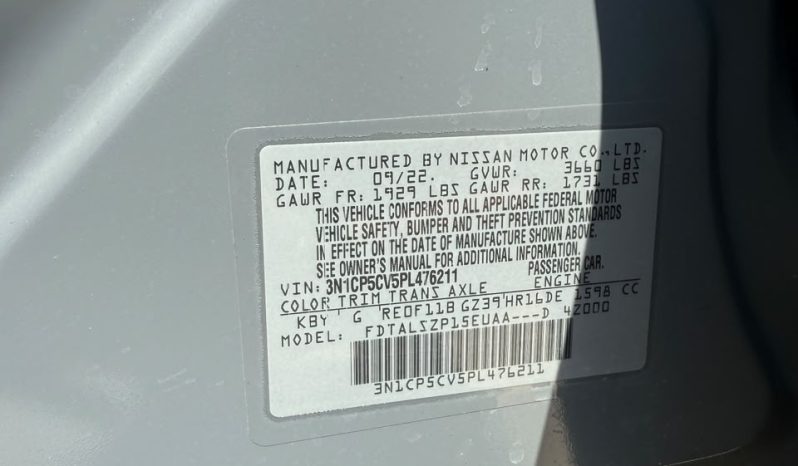 
								2023 Nissan Kicks, Sv Xtronic Cvt full									