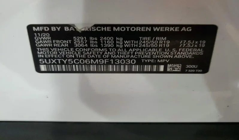 
								BMW X3 full									