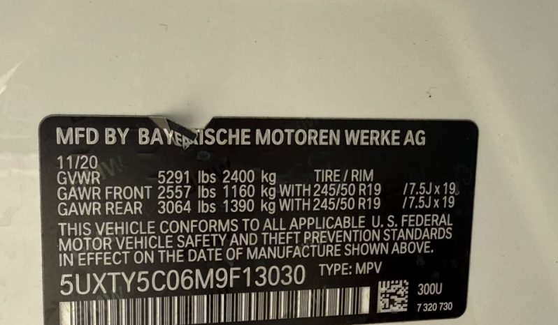 
								BMW X3 full									