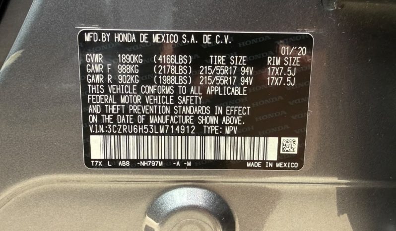 
								Honda HR-V full									