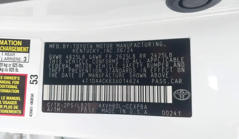 
								Toyota Camry full									