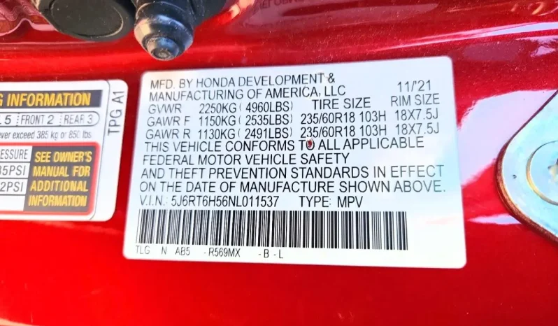 
								Honda CR-V full									