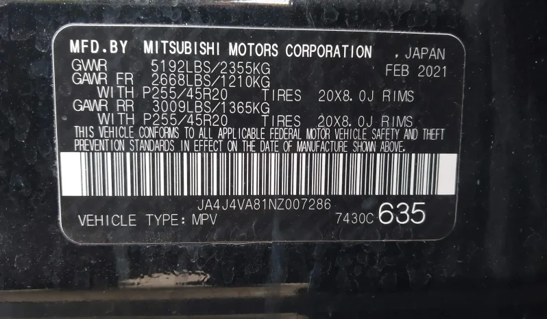 
								Mitsubishi Outlander full									