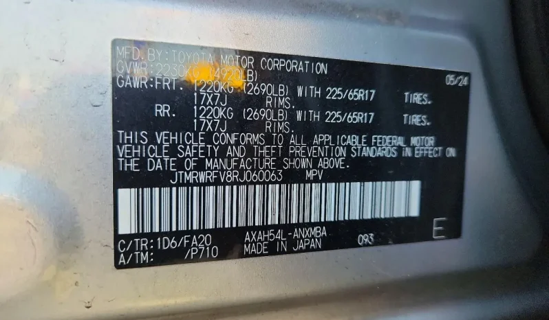 
								Toyota RAV4 full									