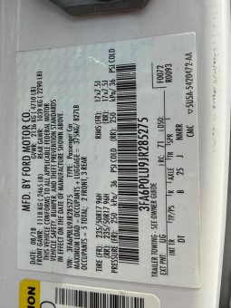 
										2018 Ford Fusion, Hybrid SE full									