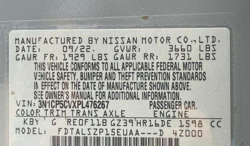 
								2023 Nissan Kicks, SV full									