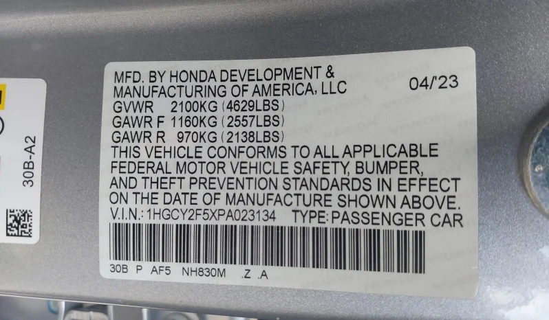
								Honda Accord full									