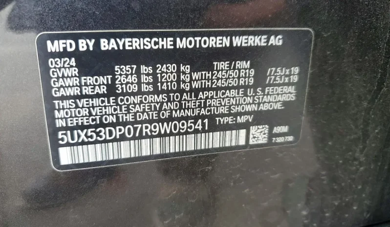 
								BMW X3 full									