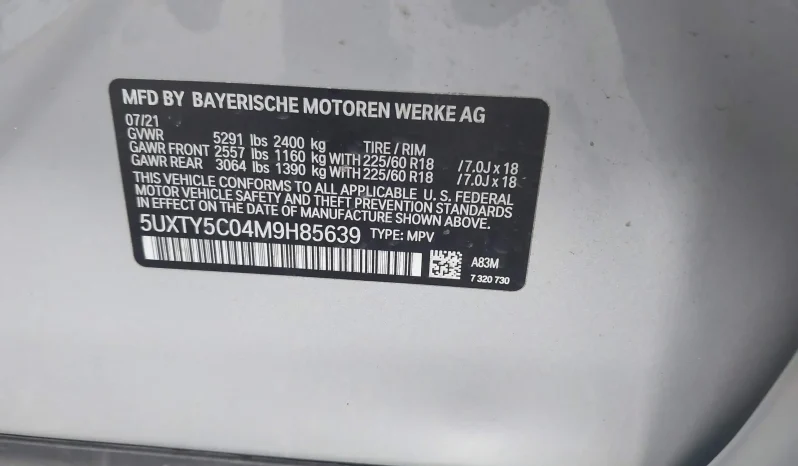 
								BMW X3 full									