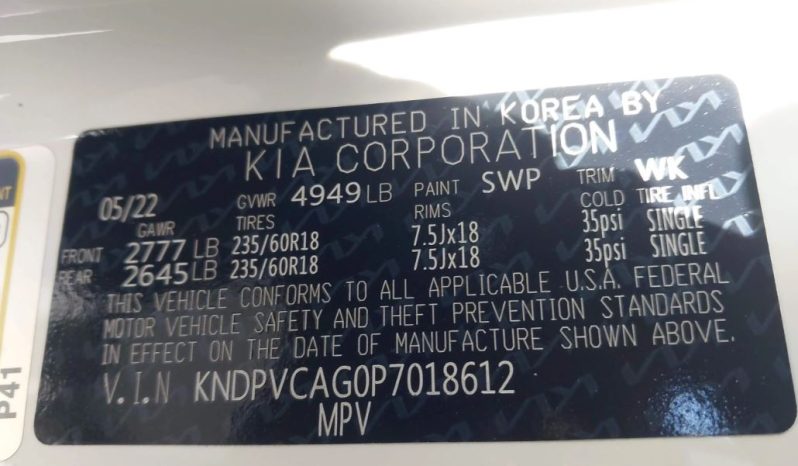 
								Kia Sportage EX full									