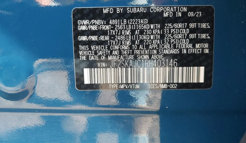 
								Subaru Forester full									