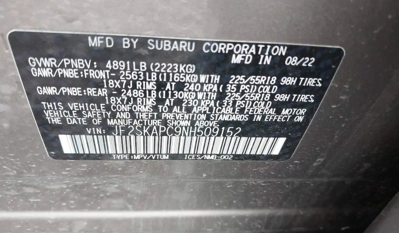 
								Subaru Forester full									