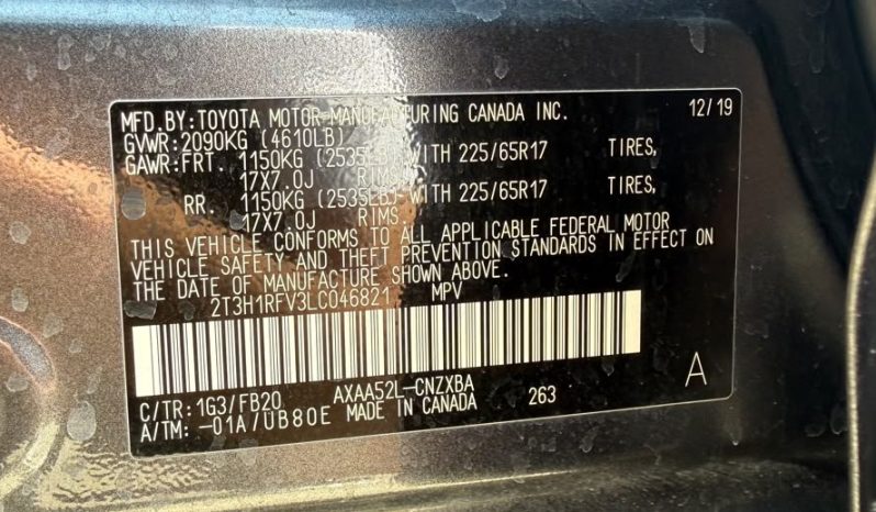 
								2020 Toyota RAV4, LE full									
