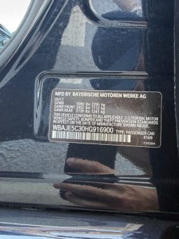 
										2017 BMW 5 Series, 540 I full									