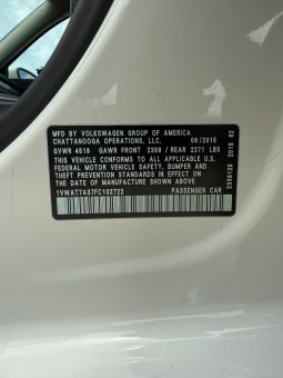 
										2015 Volkswagen Passat, S full									