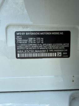 
										2018 BMW 5 Series, 540I full									