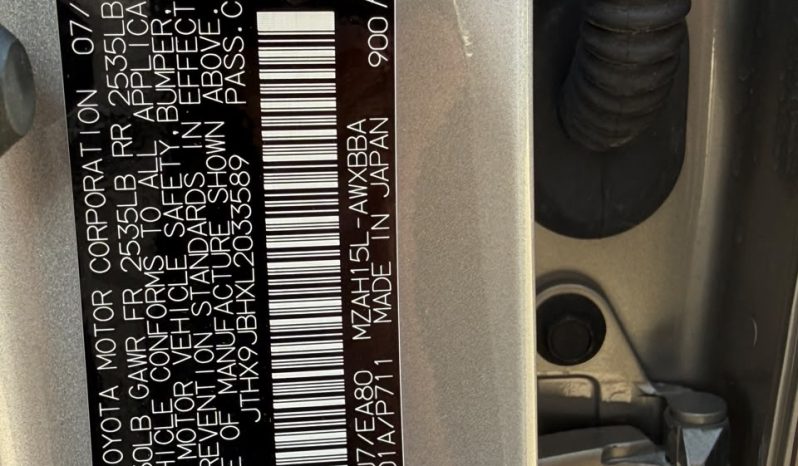 
								2020 Lexus UX 250H full									