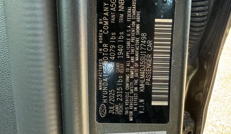 
								2025 Hyundai Elantra Hybrid Blue full									