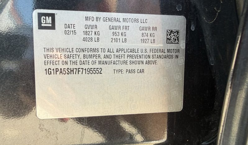 
								2015 Chevrolet Cruze, Ls Auto full									