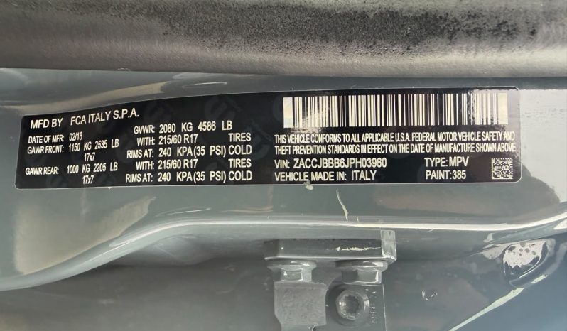 
								2018 Jeep Renegade, Latitude 4X4 full									