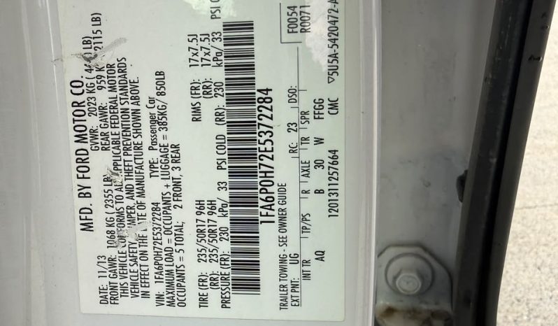 
								2014 Ford Fusion, SE full									