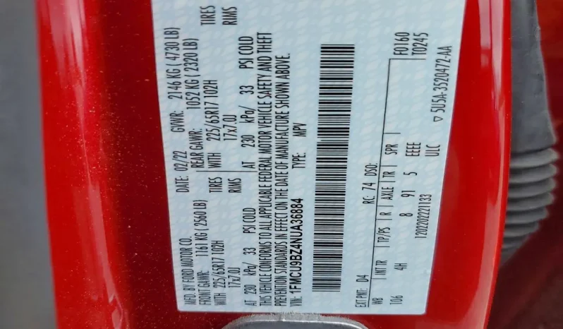 
								Ford Escape full									