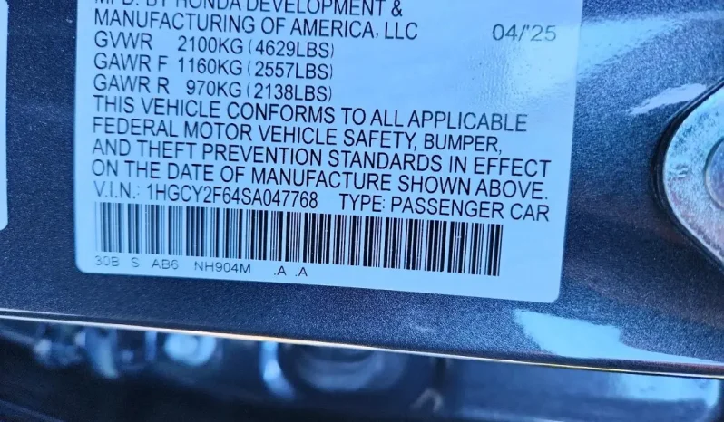 
								Honda Accord full									