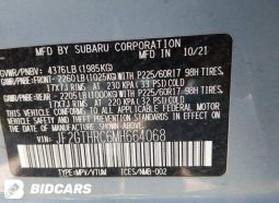 
										2021 Subaru Crosstrek, Sport full									