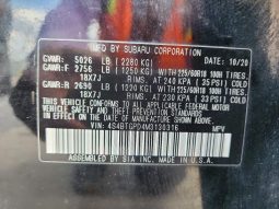 
										2021 Subaru Outback, Touring full									