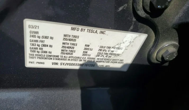 
								Tesla MODEL Y full									