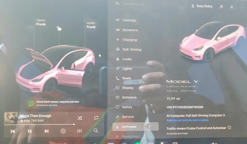 
								Tesla MODEL Y full									